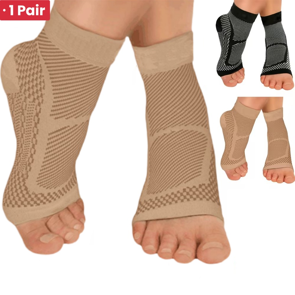 Compression Sleeve Calf - 1 çift Spor Ayak Bileği Desteği
