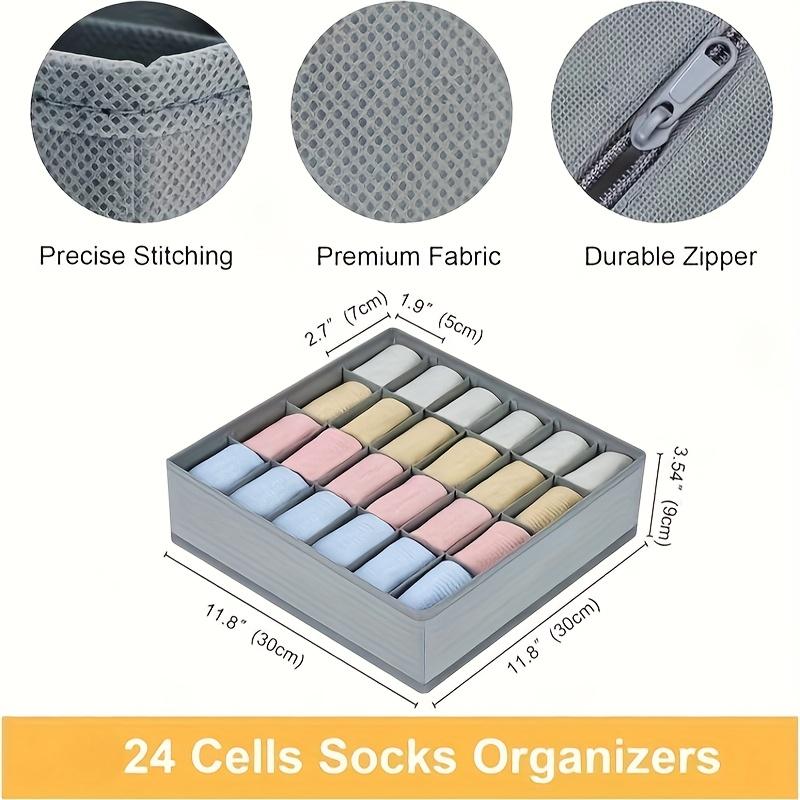 24 Bölmeli Katlanabilir Saklam - Sock Organizer Tray incelemesi ve fiyatı
