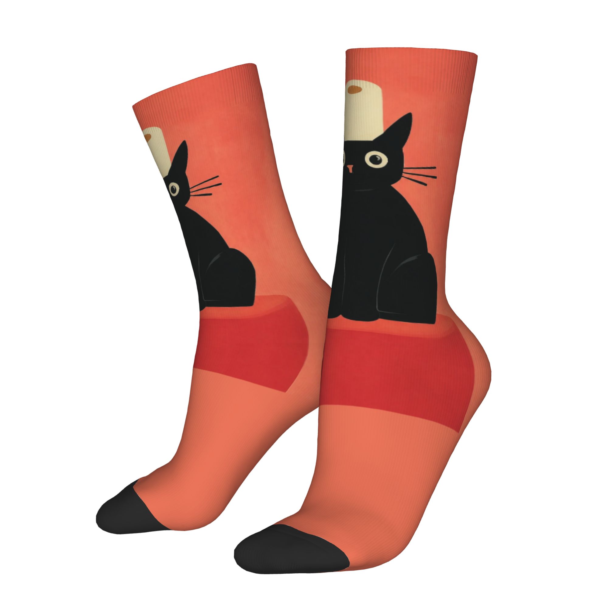 Özel Tasarım Siyah Kedi ve Tuv - Dress Sock Men incelemesi ve fiyatı