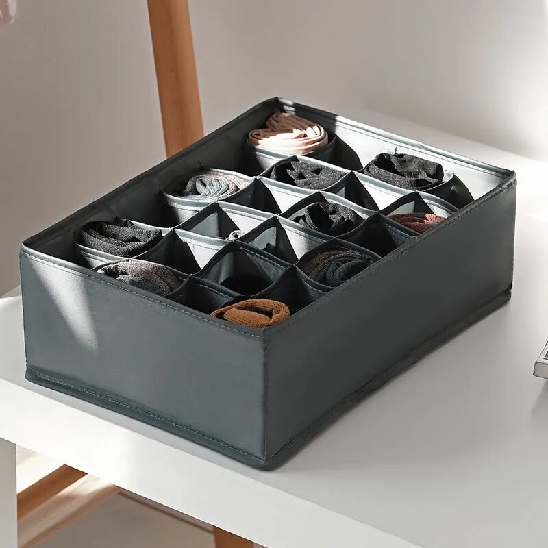 1 adet kumaş iç çamaşırı sakla - Sock Organizer Tray incelemesi ve fiyatı