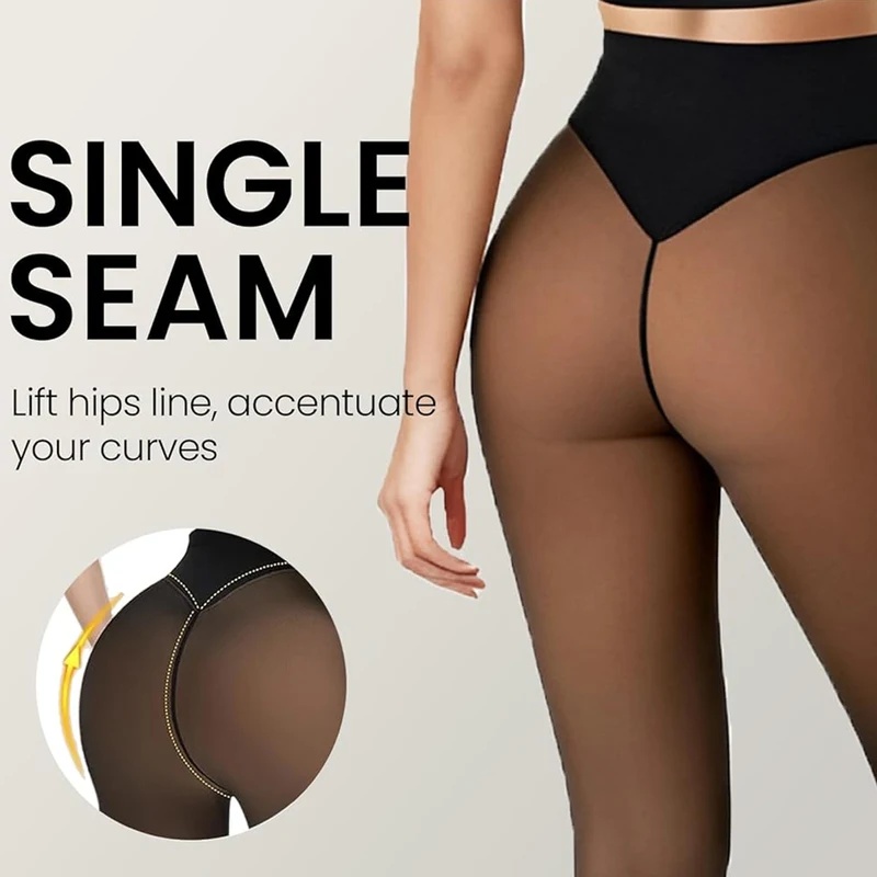 Tek Dikişli Polar Astarlı Tayt - Tights Pantyhose Sheer incelemesi ve fiyatı