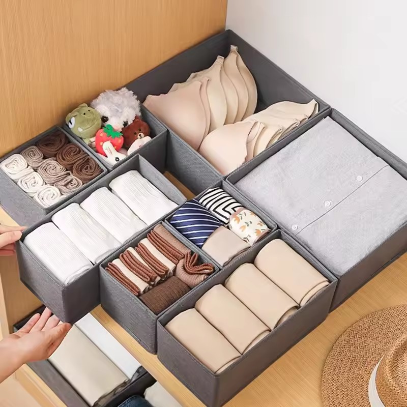 3 Parça Kumaş İç Çamaşırı Sakl - Sock Organizer Tray incelemesi ve fiyatı